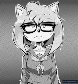 Rating: s
ID: 2351827
Date: 2020-07-31 14:08:41 -0400
Status: active
Score: 36
2018 alternate_costume amy_rose anthro clothed clothing digital_media_(artwork) emergence eulipotyphlan eyewear female frown glasses hedgehog mammal monochrome shirt solo sonic_the_hedgehog_(series) topwear yungdemonz 2018 alternate_costume amy_rose anthro clothed clothing digital_media_(artwork) emergence eulipotyphlan eyewear female frown glasses hedgehog mammal monochrome shirt solo sonic_the_hedgehog_(series) topwear yungdemonz