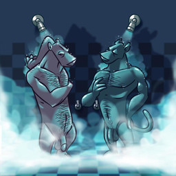 anthro balls bathing belly_hair biceps body_hair casual_nudity chest_hair duo eye_contact feet flaccid genitals hairy hand_behind_back hand_on_butt humanoid_genitalia humanoid_penis looking_at_another male male/male manly muscular nipples pecs penis pubes shadow shoulder_hair shower shower_head shower_room showering showering_together steam wet mutley bear mammal 1:1 2005