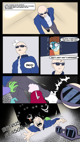 5_fingers abstract_background anthro bald blue_body blue_clothing blue_jacket blue_scales blue_topwear bottomwear brown_hair claws clothing dialogue eyewear female finger_claws fingers glasses green_body green_scales grey_bottomwear grey_clothing grey_pants group hair hiding hoodie humor imminent_rape imminent_sex in_heat inside jacket leg_grab light-skinned_male light_body light_skin male mating_season pants pink_eyes purple_clothing purple_hoodie purple_topwear red_clothing red_jacket red_topwear round_glasses scales sharp_teeth short_hair sunglasses teeth text tongue tongue_out topwear turquoise_body turquoise_scales white_body white_scales fuegosonic93 cavemanon_studios i_wani_hug_that_gator benjamin_mcknight inco_(iwhtg) liz_farlane lunara_(iwhtg) mia_moretti olivia_halford bambiraptor baryonyx brachiosaurid brachiosaurus dinosaur dromaeosaurid hadrosaurid human macronarian mammal ornithischian ornithopod parasaurolophus prehistoric_species reptile saurischian sauropod sauropodomorph scalie spinosaurid theropod 2025 4k 9:16 absurd_res comic digital_drawing_(artwork) digital_media_(artwork) english_text hi_res
