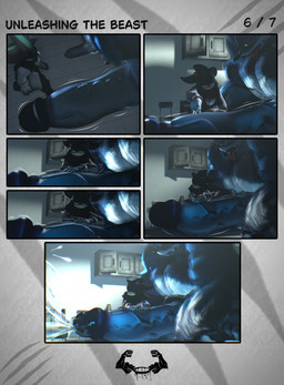 anthro big_muscles big_pecs bodily_fluids body_size_growth clenched_teeth clothing coat cum duo ejaculation eyes_closed fangs genital_fluids genitals glowing glowing_eyes hyper hyper_genitalia lab_coat macro male male/male motion_lines mouthless muscular muscular_male open_mouth pecs penis rubbing_penis size_transformation teeth throbbing throbbing_penis tongue tongue_out topwear transformation angelic_endowment sega sonic_the_hedgehog_(series) sonic_unleashed mephiles_the_dark sonic_the_hedgehog sonic_the_werehog eulipotyphlan hedgehog mammal werecreature wereeulipotyphlan werehog 3d_(artwork) comic digital_media_(artwork) hi_res story story_in_description