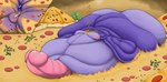 anthro balls belly big_balls big_penis food food_fetish genitals huge_balls huge_penis hyper hyper_balls hyper_genitalia hyper_penis male messy moobs nipples obese overweight penis pizza raining solo world wolfgerlion64 five_nights_at_freddy's scottgames bonnie_(fnaf) lagomorph leporid mammal rabbit absurd_res hi_res