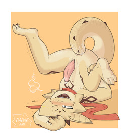 anal anal_masturbation anal_penetration animal_genitalia anthro autopenetration blush bodily_fluids breath claws genital_fluids genital_slit genitals horn male markings masturbation open_mouth panting penetration penis precum prehensile_tail profanity scarf solo spread_legs spreading tail tail_fetish tail_in_ass tail_in_own_ass tail_insertion tail_masturbation tail_play tapering_penis text toe_claws upside_down daharart mythology dahar dragon mythological_creature mythological_scalie scalie 2022 english_text hi_res