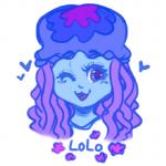 1:1 animal_humanoid chibi cnidarian cnidarian_humanoid female ghostcritter_(artist) heart_symbol humanoid icon jellyfish jellyfish_humanoid lolo_(amithyst) low_res marine marine_humanoid medusozoan medusozoan_humanoid one_eye_closed purple_eyes smile solo tentacles wink