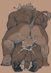 anal anal_penetration anthro anthro_on_anthro anthro_penetrated anthro_penetrating anthro_penetrating_anthro anus backsack balls bear belly bodily_fluids bovid bovine cum cum_from_ass cum_in_ass cum_inside cum_while_penetrated curtis_wuedti duo from_behind_position genital_fluids genitals heart_symbol hi_res horn male male/male male_penetrated male_penetrating male_penetrating_male mammal muscular muscular_anthro muscular_bottom muscular_male muscular_top nude pawpads penetration penile penile_penetration penis_in_ass rear_view sex tail tail_tuft tuft