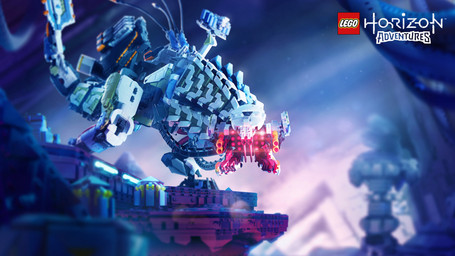 3_toes ambiguous_feral ambiguous_gender antenna_wire blurred_background cave fangs feet feral gun inside light looking_at_viewer machine multicolored_body multicolored_tail outside ranged_weapon solo standing tail teeth text title toes weapon white_body white_tail gael_chauvet horizon_(series) lego sony_corporation sony_interactive_entertainment robot robot_feral thunderjaw 16:9 2025 3d_(artwork) adobe_photoshop_(artwork) autodesk_maya_(artwork) colored crossover digital_media_(artwork) english_description english_text hi_res lighting official_art shaded widescreen