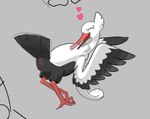 ambiguous_gender animal_genitalia beak butt cloaca feathers genitals happy heart_symbol open_mouth presenting presenting_hindquarters solo tail tail_feathers wings zyrusfluf nintendo pokemon avian bird bombirdier generation_9_pokemon pokemon_(species) sketch