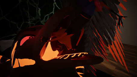 anthro beak bed bedroom duo furniture genitals horn living_room macro male male/male micro open_beak open_mouth oral_vore penis soft_vore vore wings eliyar_curuxa out-of-placers cawrog avian bird corvid corvus_(genus) crow demon mammal oscine passerine yinglet 3d_(artwork) blender_(artwork) digital_media_(artwork) hi_res