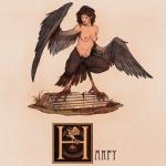 breasts column feathered_wings feathers female hair navel nipples nude simple_background solo wings nathanandersonart european_mythology greek_mythology mythology animal_humanoid avian harpy humanoid mythological_avian mythological_creature 1:1 2015 hi_res