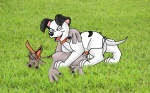 101_dalmatians avian bird canine chicken dalmatian disney dog female feral feral_on_feral grass interspecies lucky_(101_dalmatians) male penis sex spot straight unknown_artist
Rating: Explicit
Score: 1
User: Sods
Date: March 11, 2011