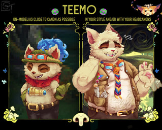 anthro armor braces clothing confident embarrassed_expression eyebrows eyewear facial_tuft fluffy glasses headgear helmet male mature_anthro neck_tuft on_model pawpads redesign scar scout shirt slightly_chubby solo text thick_eyebrows topwear tuft vest white_clothing white_shirt white_topwear zoom_in fennecusspes league_of_legends riot_games tencent teemo_(lol) yordle colored english_text hi_res portrait