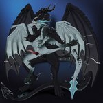 anal animal_genitalia anthro bodily_fluids digitigrade duo genital_fluids genital_slit genitals horn male male/male penis precum scales tail tapering_penis wet wings nitrods blizzard_entertainment european_mythology mythology warcraft zathir dracthyr dragon mythological_creature mythological_scalie scalie western_dragon slit_(disambiguation) 1:1