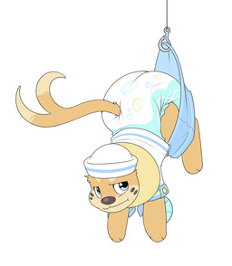 ageplay ambiguous_gender angry big_diaper clean_diaper clothed clothing diaper diaper_fetish exposed_diaper fishing grumpy infantilism roleplay sailor simple_background solo suspension wearing_diaper white_background bubblepuppers nintendo pokemon tommyblooper aquatic buizel fish generation_4_pokemon mammal mustelid pokemon_(species) absurd_res digital_media_(artwork) hi_res