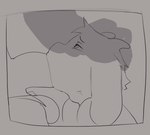 anthro balls blush bodily_fluids cum cum_from_nose cum_in_nose cum_inside deep_throat fellatio genital_fluids genitals head_grab horn male male/male male_penetrating neck_bulge oral oral_penetration penetration penile penis sex young kinkykong deltarune undertale undertale_(series) asriel_dreemurr boss_monster_(undertale) bovid caprine goat mammal 2d_animation animated frame_by_frame short_playtime