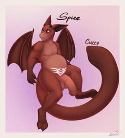 animal_genitalia animal_penis anthro balls big_balls big_penis equine_genitalia equine_penis erection floppy_ears flying genitals glowing_womb_tattoo horn huge_penis male nude penis pregnant pregnant_male red_body red_scales scales solo tail tail_mouth unusual_anatomy unusual_tail wings womb_tattoo yumiix spice_(phantomotc) hybrid imp kobold scalie hi_res