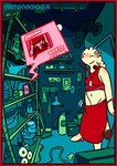 anthro belly bottomwear bracelet bucket cellphone closet clothing container ear_piercing electronics emoticon erection eyewear female fire_extinguisher genitals glasses headgear headphones headset jewelry male masturbation navel penis phone piercing red_bottomwear red_clothing red_skirt round_glasses sexting shelf skirt solo storage_room texting touching_self wearing_glasses kinkykikker felid mammal pantherine species_request tiger adversarial_noise digital_media_(artwork)
