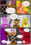 2015 aggablaze animatronic anthro avian bear bird bonnie_(fnaf) canid canine chica_(fnaf) chicken child comic english_text female five_nights_at_freddy's fox foxy_(fnaf) freddy_(fnaf) galliform gallus_(genus) group hi_res human lagomorph leporid machine male mammal phasianid rabbit robot scottgames text young