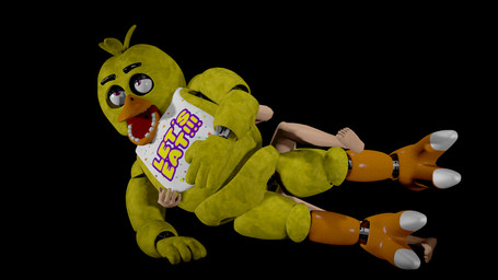 anthro duo eye_roll female from_behind_position fur looking_pleasured lying machine male male/female on_model on_side sex yellow_body yellow_fur unknown_artist five_nights_at_freddy's scottgames anon chica_(fnaf) classic_chica_(fnaf) animatronic avian bird chicken galliform human mammal phasianid robot robot_anthro 16:9 3d_(artwork) digital_media_(artwork) widescreen