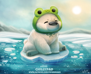 ambiguous_gender feral pawpads simple_background sky solo sun white_background piper_thibodeau bear mammal polar_bear ursine digital_media_(artwork) digital_painting_(artwork) painting_(artwork)