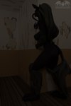 anthro black_body black_fur black_hair bone breasts butt female fur glowing hair nipples rear_view side_boob skull skull_head solo tongue tongue_out squeakerbat cumminham_(modeler) scp_foundation scp-1471-a canid malo mammal monster undead 2:3 3d_(artwork) digital_media_(artwork) hi_res