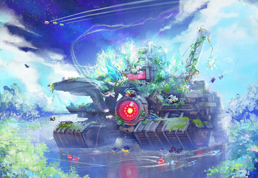 absolutely_everyone ambiguous_gender battle_chariot_(kirby) bulk_star_(kirby) bull_tank_(kirby) chariot_(kirby) chariot_(vehicle) cloud compact_star_(kirby) crystal detailed_background extreme_size_difference feral flight_warp_star_(kirby) forest formula_star free_star_(kirby) group hop_star_(kirby) jet_star_(kirby) lake large_group machine night overgrown paper_star_(kirby) partially_submerged plant quadruped resting rocket_star_(kirby) shadow_star_(kirby) size_difference sky sleeping slick_star solo_focus star starry_sky steer_star_(kirby) swerve_star tank_(vehicle) tank_star_(kirby) transform_star_(kirby) tree turbo_star_(kirby) vampire_star_(kirby) vehicle wagon_star warp_star winged_star_(kirby) rosy_nightmare kirby_(series) kirby_air_ride kirby_air_riders nintendo dragoon_(kirby) gigantes_(kirby) hydra_(kirby) leo_(kirby) felid lion mammal pantherine rex_wheelie robot wheelie_(kirby) wheelie_scooter_(kirby) 2025 digital_media_(artwork) digital_painting_(artwork) hi_res japanese_description painting_(artwork) signature watermark