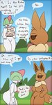 1:2 2019 anthro anthrofied breasts comic dialogue digital_drawing_(artwork) digital_media_(artwork) duo eevee english_text featureless_breasts female generation_1_pokemon generation_3_pokemon hi_res mammal miso_souperstar molly_(miso_souperstar) nintendo pokemon pokemon_(species) pokemon_mystery_dungeon ralts speech_bubble spike_chunsoft text