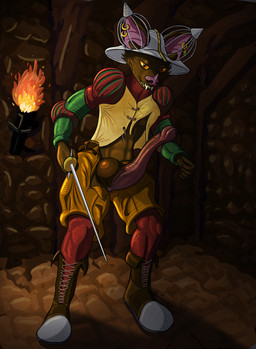 abs anatomically_correct anatomically_correct_genitalia animal_genitalia animal_penis anthro anus anus_peek armor balls balls_above_penis bared_teeth big_balls big_penis brown_body brown_fur chiropteran_penis clothing erection fangs fur genitals gold_(metal) gold_tooth huge_penis jewelry kettle_helmet long_penis looking_at_viewer male medieval medieval_armor medieval_clothing melee_weapon orange_eyes penis presenting presenting_balls presenting_penis rapier solo standing sword teeth torch torn_clothing weapon noodlybat bat mammal microbat absurd_res hi_res