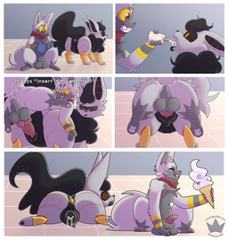 3_toes animal_genitalia animal_penis animal_vulva anus backsack balls black_body black_fur black_nose black_pawpads blood bodily_fluids butt canine_genitalia canine_penis canine_vulva cum cum_drip cum_from_vagina cum_in_vagina cum_inside defloration dialogue dripping duo ejaculation erection feet female female_defloration female_penetrated feral feral_on_feral feral_penetrated feral_penetrating feral_penetrating_feral fur fur_markings genital_fluids genitals head_tuft hindpaw knot knotted_penis knotting leaking_cum machine male male/female male_penetrating male_penetrating_female markings multicolored_body orgasm pawpads paws penetration penile penile_penetration penis robophilia sex teeth toes tongue tongue_out tuft vaginal vaginal_blood vaginal_penetration vulva i69himdaily nintendo pokemon aztep_(aztepyeen) fan_character fl4.r_(markyflare) canid canine eeveelution flareon generation_1_pokemon generation_3_pokemon mammal pokemon_(species) poochyena robot animated animated_comic comic hi_res high_framerate huge_filesize long_playtime no_sound video
