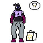 anthro bladder blue_eyes bodily_fluids bottomwear clothing crop_top dark_body dark_scales dark_skin female genital_fluids horn incontinence omorashi organs pants pee_desperation public_urination purple_arms purple_clothing purple_legs purple_shirt purple_topwear scales shirt shopping_bag slightly_chubby slightly_chubby_female solo standing sweatpants topwear urine wetting pixel-v mythology walmart lianna_(pixel-v) dragon mythological_creature mythological_scalie scalie 1:1 animated digital_media_(artwork) pixel_(artwork) pixel_animation short_playtime