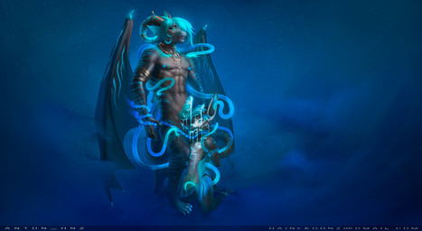after_oral andromorph andromorph/male anthro back_tentacles balls black_body blue_eyes blue_hair blue_nipples blue_penis blue_stripes bodily_fluids chain cum cum_everywhere cum_in_mouth cum_inside cum_on_balls cum_on_chest cum_on_face cum_on_own_penis cum_on_penis cum_on_self dominant duo erection fangs genital_fluids genitals glowing glowing_cum glowing_tentacles grey_body hair horn humiliation intersex intersex/male kneeling kneeling_sex knot male markings messy narrowed_eyes nipples nude open_mouth oral paint penile penis pose red_teeth sex simple_background slave standing standing_sex striped_arms striped_legs striped_markings striped_tail stripes submissive tail tail_markings teeth tentacle_around_arm tentacles tongue tongue_out unusual_bodily_fluids unusual_cum unusual_genital_fluids wings hnz mythology krakka dragon mythological_creature mythological_scalie scalie detailed digital_media_(artwork) hi_res