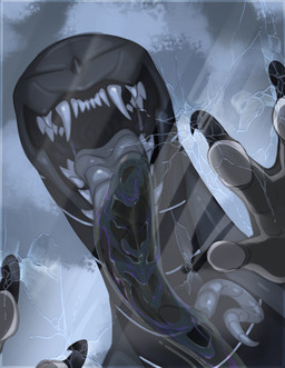aircraft ambiguous_gender anthro bodily_fluids claws cracks eyeless licking_glass long_tongue machine saliva sharp_teeth solo teeth tongue vehicle conditional_dnp jingo824 airplane_dragon living_aircraft living_machine living_vehicle hi_res