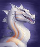 2022 digital_media_(artwork) dragon ferrety-lixciaa hi_res mythological_creature mythological_scalie mythology open_mouth red_eyes scalie solo spines teeth tongue