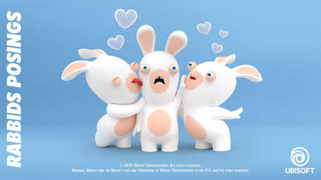 ambiguous/ambiguous ambiguous_anthro ambiguous_gender anthro blue_background buckteeth eyes_closed face_lick featureless_crotch featureless_legs frown frowning_at_viewer fur group hand_on_face hand_on_neck hand_pawpads heart_symbol licking light logo long_ears looking_at_viewer love mitten_hands multicolored_body narrowed_eyes no_eyebrows noseless nude_ambiguous nude_anthro open_frown open_mouth open_smile pawpads red_tongue short_legs simple_background smile smiling_at_another smiling_at_viewer squint standing tan_body tan_eyelids tan_inner_ear tan_pawpads tan_skin teeth text tongue tongue_out trio two_tone_body white_body white_fur worried_look perrine_lozinguez raving_rabbids rayman_(series) ubisoft lagomorph mammal rabbid 16:9 2019 3d_(artwork) autodesk_maya_(artwork) colored dated digital_media_(artwork) english_description english_text hi_res lighting official_art shaded substance_painter_(artwork) widescreen zbrush_(artwork)