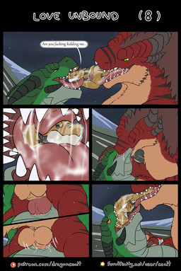 animal_genitalia animal_penis annoyed anthro anus balls black_horn black_stripes blue_eyes brown_body brown_mane complaining dialogue digit_ring female female/female female_penetrated female_prey feral finger_ring fur furaffinity_logo gem genitals green_body green_eyes green_scales group horn in_mouth jewelry kissing knot knotting larger_feral larger_pred male male/female male_penetrating male_penetrating_female male_pred mane multi_horn night open_mouth oral_vore orange_eyes outside page_number partially_inside patreon_logo penetration penile penile_penetration penis penis_in_vagina prey_transfer profanity red_body red_fur red_gem scales sex sharp_teeth size_difference sky smaller_anthro smaller_female snow snowing soft_vore speech_bubble stripes tan_body tan_fur teeth text tongue tongue_out trio vaginal vaginal_penetration vore rimentus european_mythology furaffinity mythology patreon clessie_dreadwinter coalt scylla_(rimentus) dragon furred_dragon furred_scalie mythological_creature mythological_scalie scalie western_dragon comic english_text hi_res url