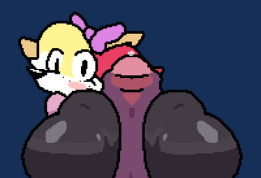 ambiguous_focus ambiguous_gender anthro big_butt bodily_fluids bouncing_butt butt disembodied_penis duo erection first_person_view foreskin genital_fluids genitals hot_dogging humanoid_genitalia humanoid_penis looking_at_another looking_at_partner looking_at_viewer male male/ambiguous male_pov penile penis precum sex shortstack shortstack_male simple_background solo_focus transparent_background superiorfox nintendo pokemon lover_(coldfrontvelvet) velvet_(coldfrontvelvet) braixen canid canine generation_6_pokemon mammal pokemon_(species) 2019 aliasing alpha_channel animated binary_drawing digital_drawing_(artwork) digital_media_(artwork) loop pixel_(artwork) pixel_animation