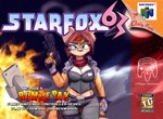 anthro arm_by_side bent_arm box_art breasts clothed clothing crossgender dildo female game_cover green_eyes gun handgun holding_gun holding_handgun holding_object holding_ranged_weapon holding_weapon logo mtf_crossgender n64_logo nintendo_logo raised_hand ranged_weapon sex_toy solo straight_arm text title weapon tgwonder nintendo nintendo_64 star_fox fox_mccloud canid canine fox mammal 2014 cover cover_art english_text video_game_cover