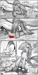 2016 anon bald bodily_fluids bold_text border boulder_(mlp) comic crying cutie_mark dialogue earth_pony ellipsis english_text equid equine exclamation_point eyes_closed female feral flash_effect flower focus_lines friendship_is_magic fur gloom_lines grass grey_body grey_fur grey_hair group hair hasbro hi_res horse human inner_monologue limestone_pie_(mlp) linked_speech_bubble lying male mammal marble_pie_(mlp) multicolored_hair muscular my_little_pony name_drop name_in_dialogue onomatopoeia parallel_speed_lines pencils_(artist) plant pony red_speech_bubble smothering sound_effects speech_bubble speed_lines star star_reaction streaming_tears tears text thought_bubble trapped trio unconscious wavy_speech_bubble white_border white_speech_bubble yellow_eyes