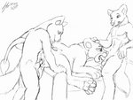 anal anal_fingering animal_genitalia anthro anthro_on_feral anthro_penetrating anthro_penetrating_feral anus balls bestiality biped double_penetration erection fellatio female female_penetrated feral feral_penetrated fingering genitals group group_sex male male/female male_on_feral male_penetrating male_penetrating_female nude oral oral_penetration pawpads penetration penile penile_penetration penis pussy quadruped sex simple_background spitroast threesome tongue tongue_out tongue_out_fellatio trio vaginal vaginal_penetration white_background soulgryph canid canine felid lion mammal pantherine 2_frame_animation 2d_animation 4:3 animated digital_drawing_(artwork) digital_media_(artwork) frame_by_frame hi_res short_playtime slideshow