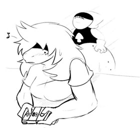 ambiguous_penetration anthro bent_over blush bottomless breasts butt clothed clothing controller duo female female_penetrated freckles from_behind_position game_controller hair male male/female male_penetrating male_penetrating_female penetration sex yougrover deltarune nintendo nintendo_switch undertale_(series) lancer_(deltarune) susie_(deltarune) darkner reptile scalie digital_media_(artwork) monochrome sketch