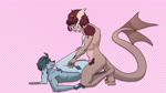 anal anal_penetration anthro anthro_on_anthro anthro_penetrated anthro_penetrating anthro_penetrating_anthro body_part_in_ass brown_body brown_hair duo ear_fins erection eyebrows eyewear feet femboy fin fingers fish_tail floppy_ears from_front_position fur glasses grey_body grey_fur grey_hair hair horn hypnosis hypnotic_eyes lop_ears male male/male male_penetrated male_penetrating male_penetrating_male markings mind_control nipples nude open_mouth penetration penile penile_penetration penis_in_ass ringed_eyes sex simple_background smile sound_effects spots spotted_body tail tail_fin thrusting itstoma4 sound_warning mythology cascade_(ourobunny) ourobunny amur_carp carp cyprinid cypriniform domestic_rabbit dragon fish hybrid koi lagomorph leporid lop_rabbit mammal marine mythological_creature mythological_scalie oryctolagus rabbit scalie typical_carp 16:9 2d_animation 4k absurd_res animated colored digital_media_(artwork) hi_res shaded short_playtime sound webm widescreen