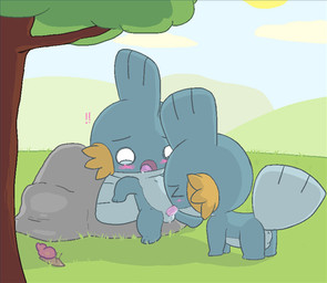 ! blush fellatio feral feral_on_feral gay group male mudkip nintendo open_mouth oral oral_sex penis pokémon sex snail video_games young
Rating: Explicit
Score: 4
User: Jonhyzero
Date: November 17, 2013