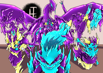 4_arms 4_eyes 4_wings 5_tails anthro assimilation cybernetics female feral goo_drip goo_transformation goopy group machine male melting multi_arm multi_eye multi_limb multi_tail multi_wing permanent permanent_transformation pokeball purple_body slime tail transformation wings jasoned95 mythology nintendo pokemon queen_vinyl_da.i'gyu-kazotetsu arcanine braixen cyborg dragon generation_1_pokemon generation_2_pokemon generation_4_pokemon generation_6_pokemon generation_7_pokemon goo_creature goo_dragon gooborg legendary_pokemon lopunny lucario lugia mythological_creature mythological_scalie pokemon_(species) salazzle scalie absurd_res hi_res