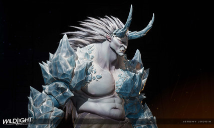 areola arm_spikes barefoot black_sclera blue_claws blue_eyes blue_horn blue_spikes bottomwear brown_bottomwear brown_clothing brown_pants claws clothed clothed_humanoid clothed_male clothing company_name eyebrows feet grey_areola grey_nipples hair horn humanoid_pointy_ears ice ice_horn inside light lips long_hair male male_humanoid muscular muscular_humanoid muscular_male navel nipples not_furry open_mouth pale_skin pants pecs pointy_ears purple_lips shoulder_spikes solo spikes spikes_(anatomy) spiky_hair text three-quarter_view topless topless_humanoid topless_male torn_bottomwear torn_clothing torn_pants tusks white_body white_eyebrows white_hair white_skin jeremy_jodoin highguard_(game) rime_(highguard) demon demon_humanoid elemental_creature horned_humanoid humanoid ice_creature ice_demon mineral_fauna 2026 3d_(artwork) 5:3 absurd_res artist_name colored digital_media_(artwork) english_description english_text half-length_portrait hi_res lighting official_art portrait shaded