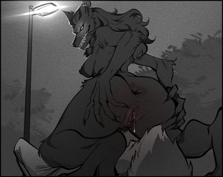 anthro anus butt dominant dominant_female duo facesitting female male male/female sitting sitting_on_another spread_butt spreading glacierclear library_of_ruina project_moon tanya_(library_of_ruina) animal_humanoid canid canid_humanoid canine canine_humanoid humanoid mammal mammal_humanoid wolf_humanoid