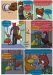 2016 anthro babystar biped canid canine canis child comic detailed_background dialogue digital_media_(artwork) dipstick_ears dipstick_tail ear_markings eeveelution english_text eyes_closed eyewear flareon fox fur generation_1_pokemon glasses group hair hi_res hybrid jack_murdock male mammal markings multicolored_ears nintendo pokemon pokemon_(species) rasile_murdock rodent sciurid standing tail tail_markings text tree_squirrel trio wolf young zeezee_murdock
