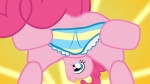 animated blue_eyes butt clothed clothing earth_pony equid equine female feral friendship_is_magic genitals hasbro horse looking_at_viewer looking_back low_res mammal my_little_pony panties panties_down partially_clothed pinkie_pie_(mlp) pony presenting presenting_hindquarters presenting_pussy pussy short_playtime solo source_request tiarawhy underwear underwear_down