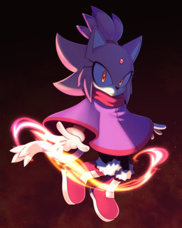 anthro clothed clothed_anthro clothed_female clothing dipstick_tail elemental_manipulation eyelashes female fire footwear forehead_gem fully_clothed gem hair markings purple_body purple_hair purple_tail solo tail tail_markings white_sclera mxntymoon outcome_memories sega sonic_the_hedgehog_(series) blaze_the_cat blaze_the_cat_(outcome_memories) domestic_cat felid feline felis mammal 4:5 absurd_res hi_res shaded