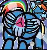 anus blue_body blue_fur dot_eyes eyewear female feral fur genitals goggles hair multicolored_hair multicolored_tail pussy rainbow_hair rainbow_tail solo spreading tail teeth tongue wings conditional_dnp mykendyke friendship_is_magic hasbro my_little_pony rainbow_dash_(mlp) equid equine horse mammal pony animated hi_res no_sound short_playtime webm