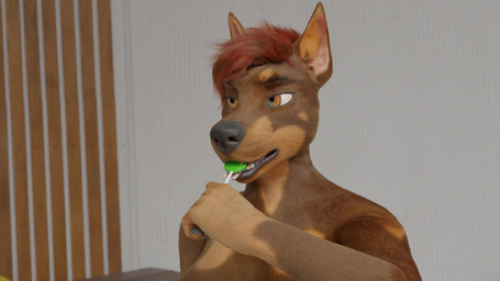 anthro candy cropped_ears dessert duo extreme_size_difference female female/female food fully_inside fur hair lollipop micro oral_vore partially_inside size_difference swallowing tongue vore dr_whooves_(artist) untied_verbeger_(modeler) alexa dobermann_(untied_verbeger) canid canine canis dobermann domestic_dog mammal pinscher 16:9 3d_(artwork) 3d_animation 4k absurd_res animated digital_media_(artwork) hi_res no_sound short_playtime video widescreen