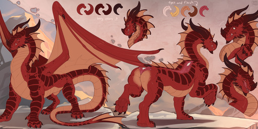 4_toes ambiguous_gender butt claws feet feral front_view horn licking licking_lips looking_at_viewer looking_back looking_back_at_viewer open_mouth pawpads paws quadruped rear_view red_body red_horn red_scales red_tail red_wings scales smile solo standing tail teeth toe_claws toes tongue tongue_out wings yellow_eyes inno-sjoa mythology verxes_(democure27) dragon mythological_creature mythological_scalie scalie 2025 digital_media_(artwork) hi_res model_sheet male_(lore)