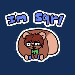 anthro big_tail eyewear glasses male solo squirrel_tail sticker tail telegram_sticker young bunnyqueen miles_(bunnyqueen) mammal rodent sciurid tree_squirrel 1:1 animated